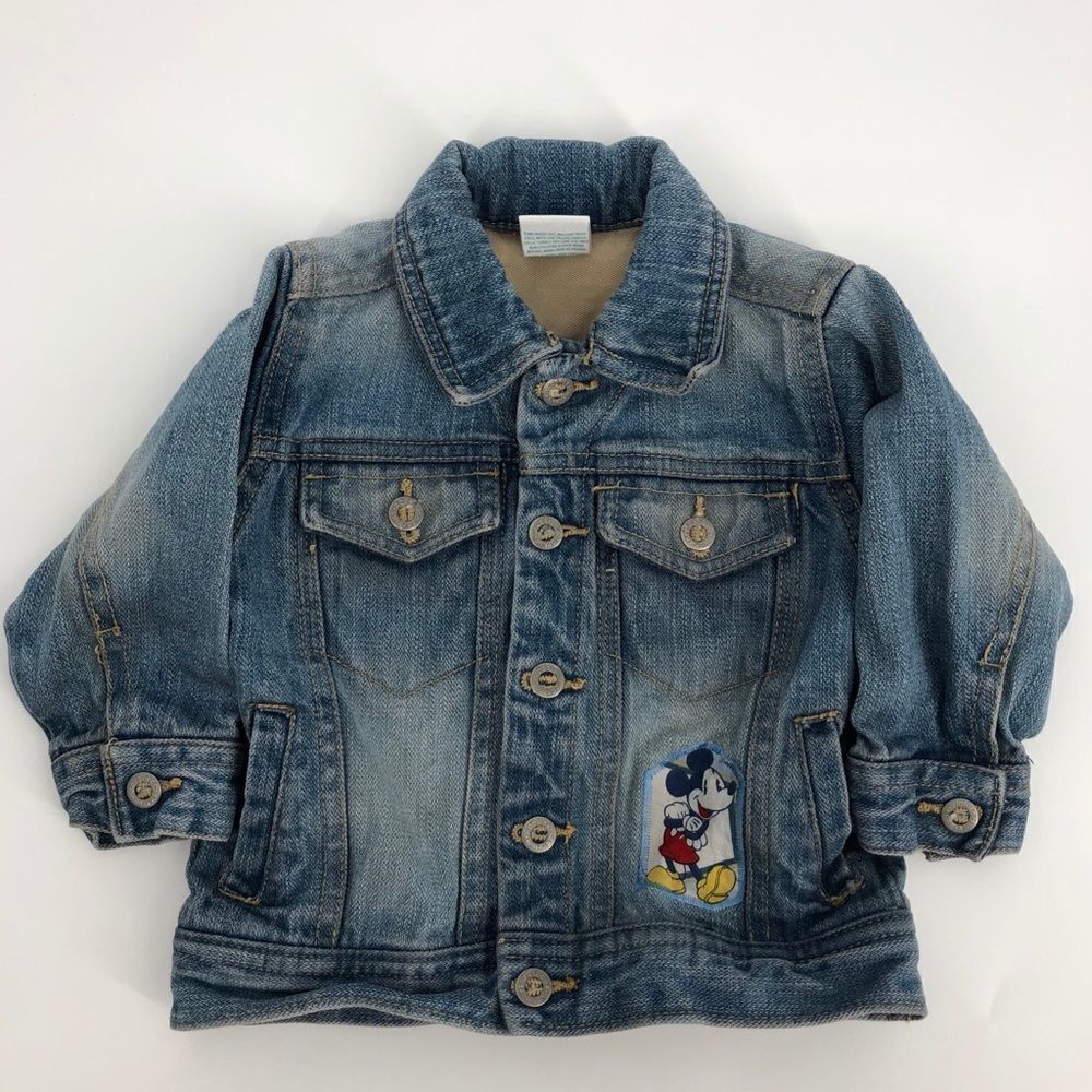Disney Patchwork Denim Jacket‎